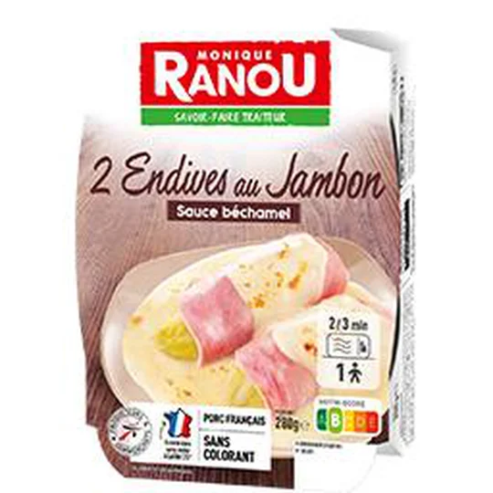 Endives au jambon sauce béchamel