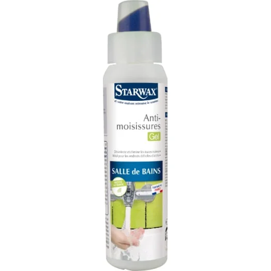 Anti-moisissures gel + brosse spécial salle de bains
