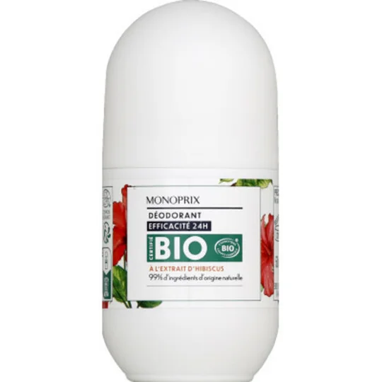 Déodorant bille efficacité 24h Hibiscus