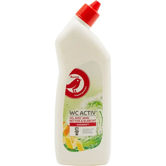 Gel WC avec javel aux agrumes