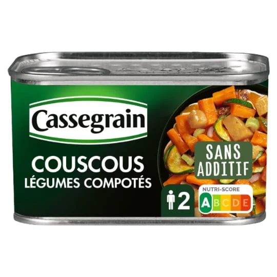 Légumes compotés pour couscous épices douces