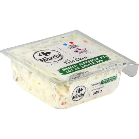 Salade chou jambon Comté