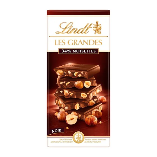 Tablette de chocolat noir Croquant Noisette