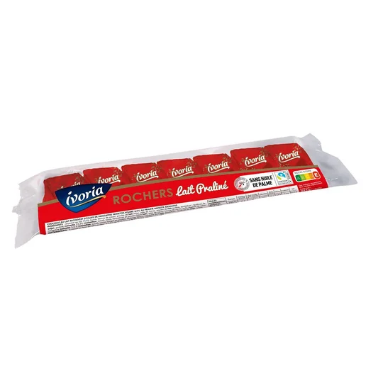 Rochers lait praliné