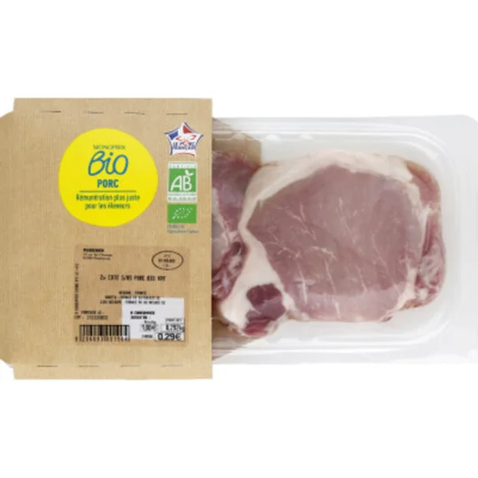 Côte de porc x2
