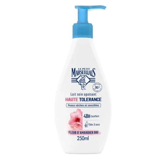 Lait Corps Haute Tolérance à la Fleure d'Amande