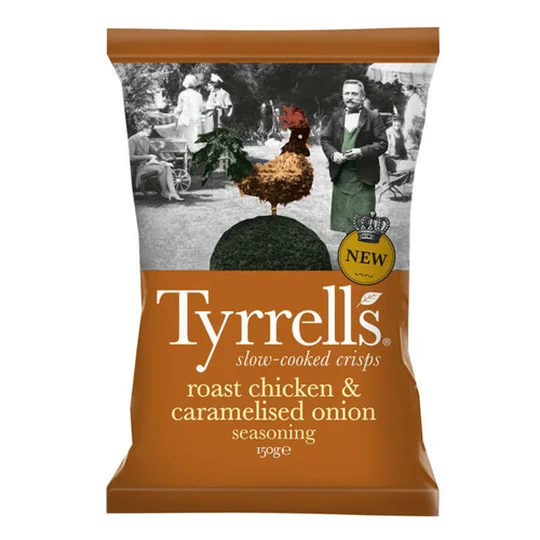 Tyrrell's Chips Poulet oignons caramélisés
