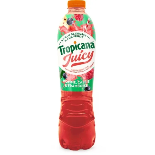 Boisson aux Jus de Fruits Juicy Saveur Pomme Cassis Framboise
