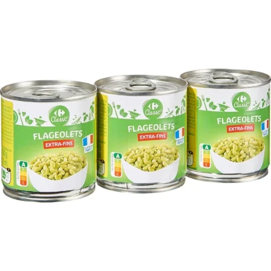 Flageolets verts extra fins