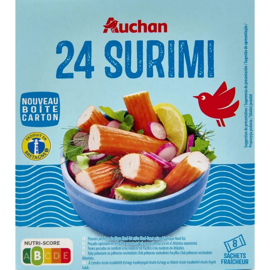 Bâtonnets de surimi