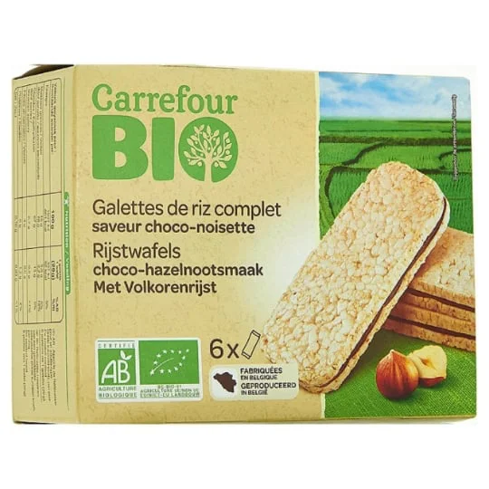 Galette bio choco-noisettes