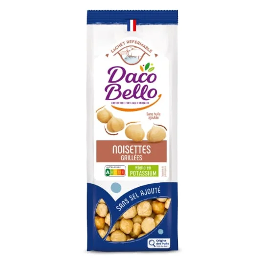 Noisettes grillées Sans sel ajouté