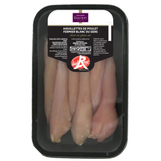 Aiguillettes de poulet fermier blanc du Gers