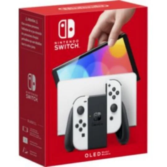 Console Switch modèle OLED Joy-Con blanches