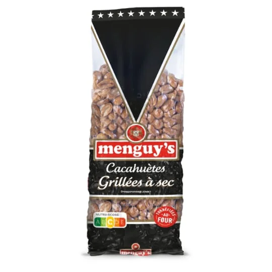 Cacahuètes grillées à sec