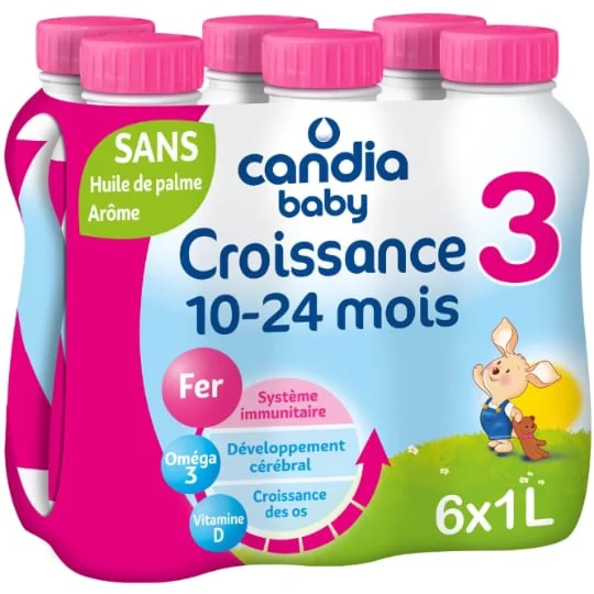 Lait bébé dès 10 mois liquide