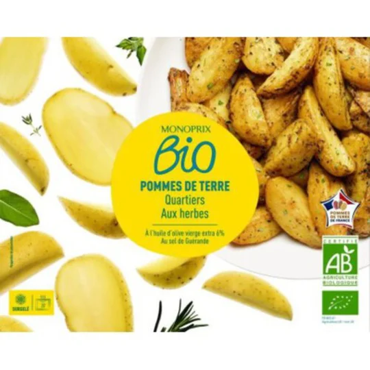 Quartiers Pomme de terre aux Herbes