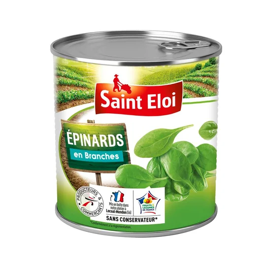 Epinards en branches