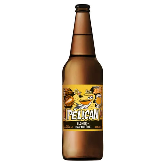 Pélican Blonde de Caractère Non-Filtrée 7.5°