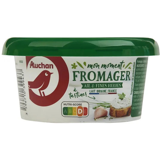 Fromage à tartiner à l'ail & fines herbes