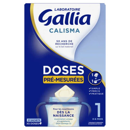 Calisma Lait de Croissance 1er âge De 0 à 6 mois