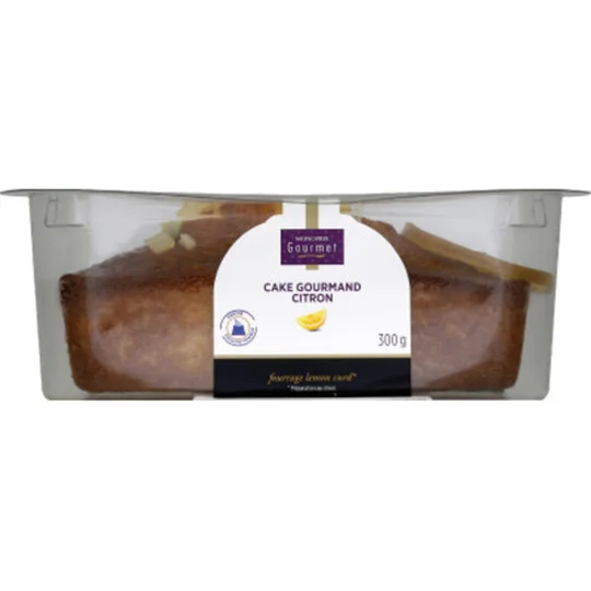 Cake gourmand citron