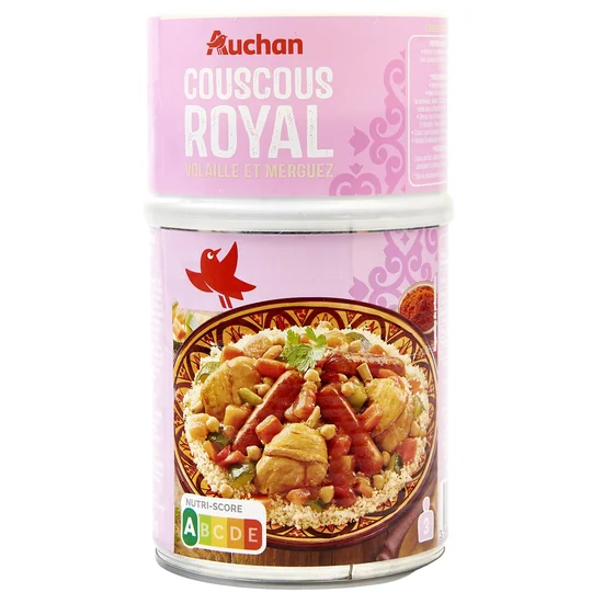 Couscous royal volaille et merguez