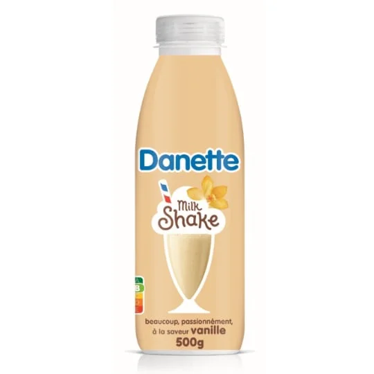 Yaourt à boire vanille milkshake