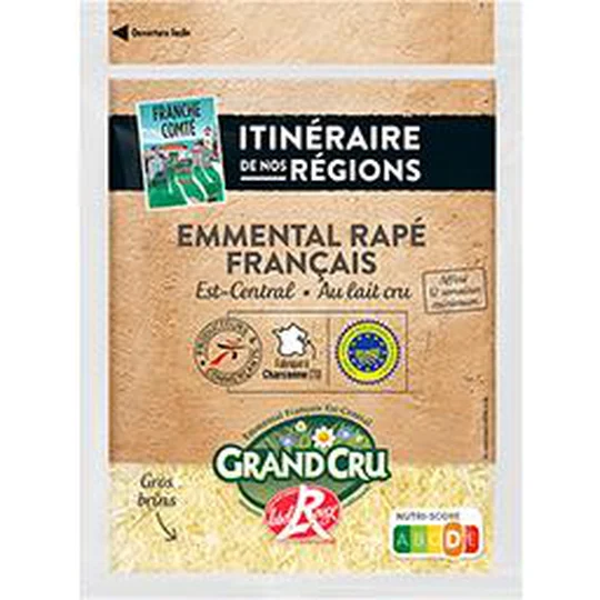 Emmental râpé français IGP Grand Cru Label Rouge