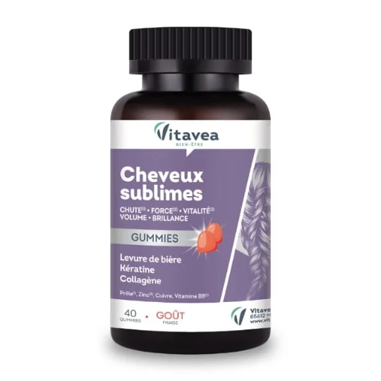 Gummies cheveux sublimes