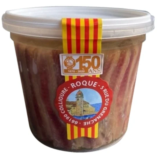 Filets d'anchois huile de tournesol
