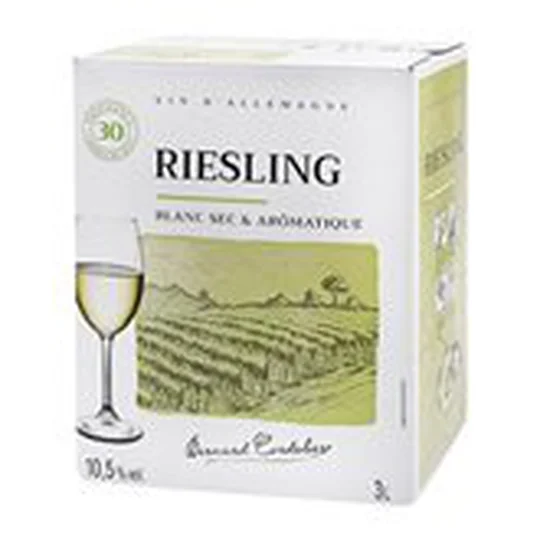 Vin blanc sec Riesling Bernard Cordelier 10,5%vol