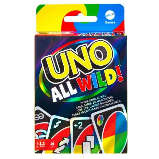 Jeu de cartes Uno All Wild - Dès 7 ans