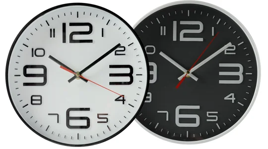 Horloge 25 cm Bricolor modèle aléatoire