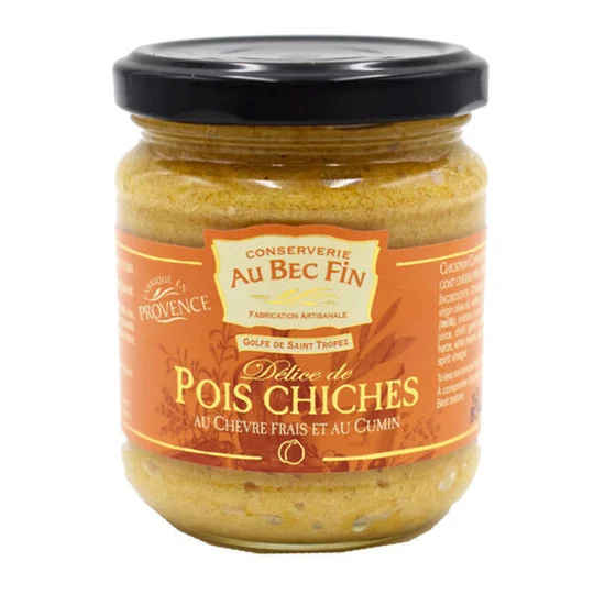 Caviar De Pois Chiches Au Chevre Frais Et Cumin