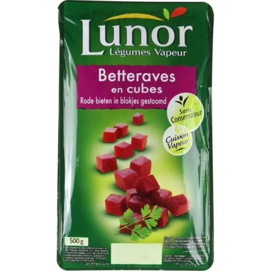Betteraves cubes