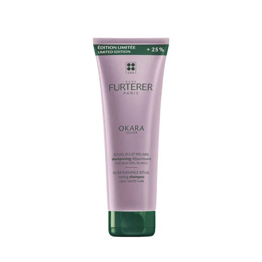 Okara Silver Shampooing Déjaunissant Cheveux Blancs & Gris et Blonds