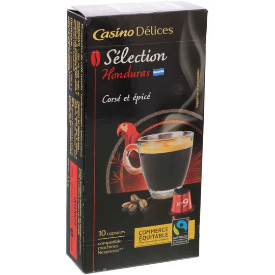 Café - Capsules - x10 - Sélection Honduras