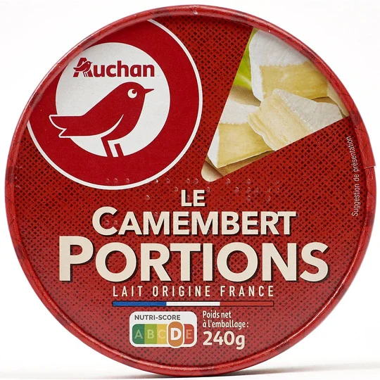 Camembert en portions