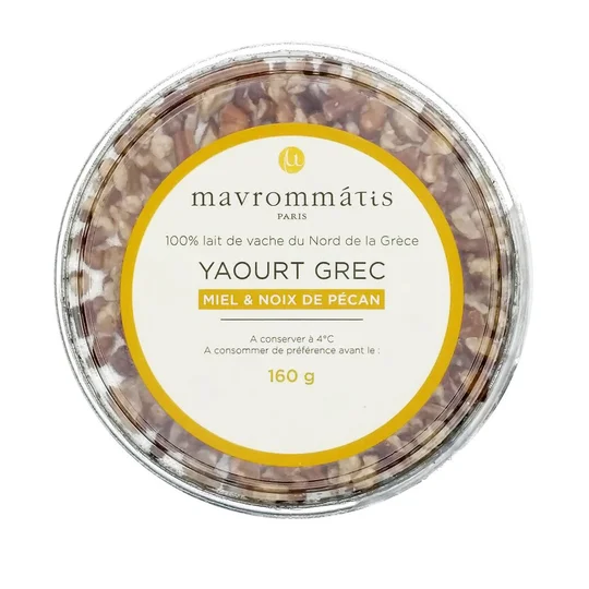 Yaourt grec miel et noix