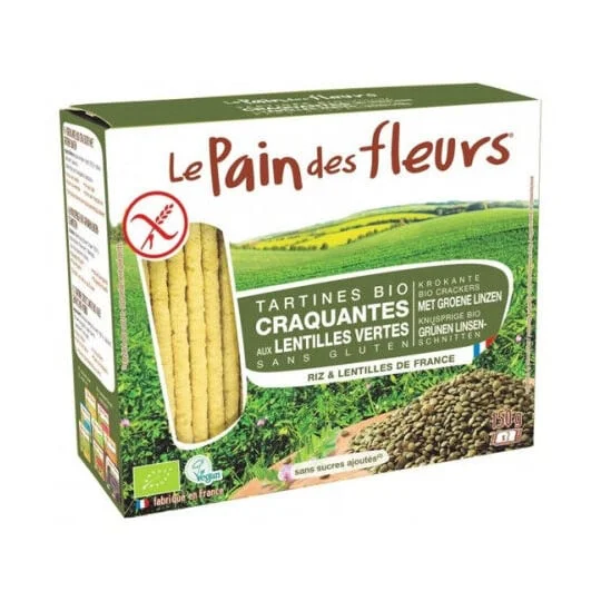 Tartines Craquantes Lentilles Vertes