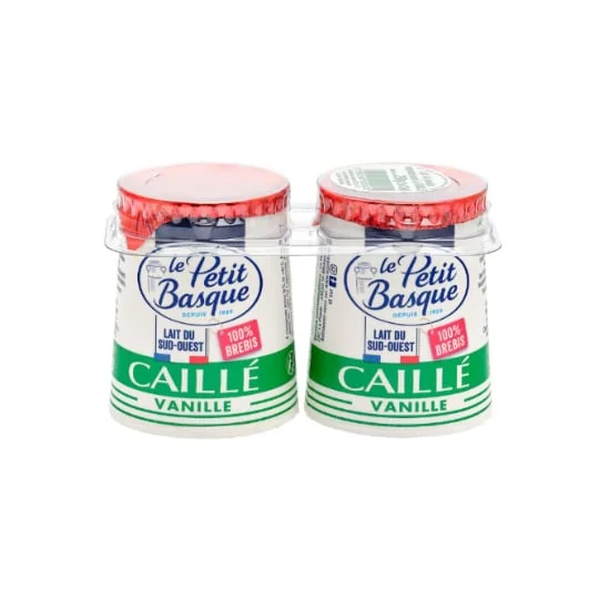 Yaourt de brebis caillé vanille