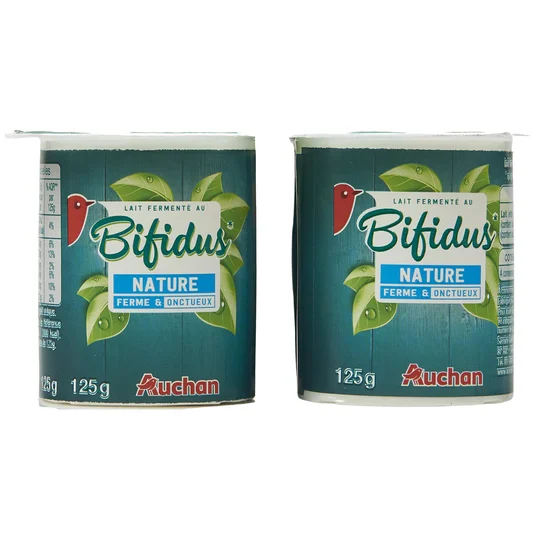 Yaourt au lait fermenté au bifidus nature