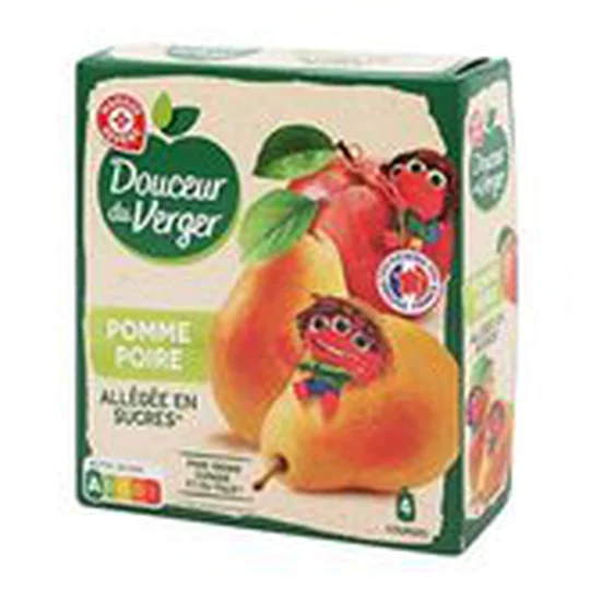 Dessert fruitier Douceur Verger Pomme poire