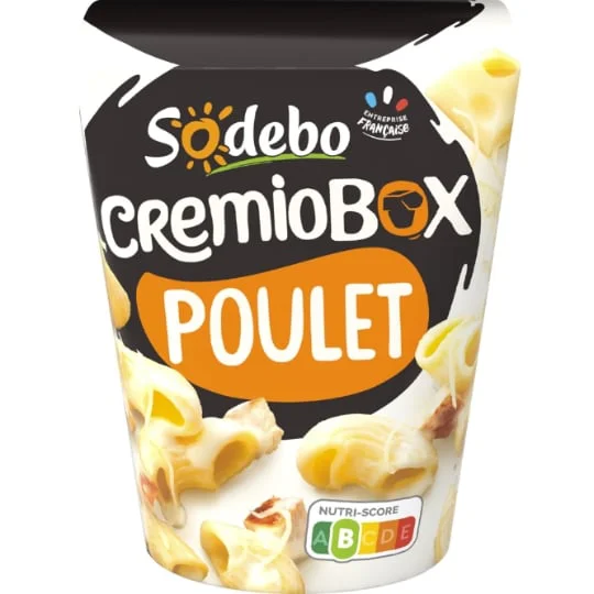 Box pâtes poulet crème