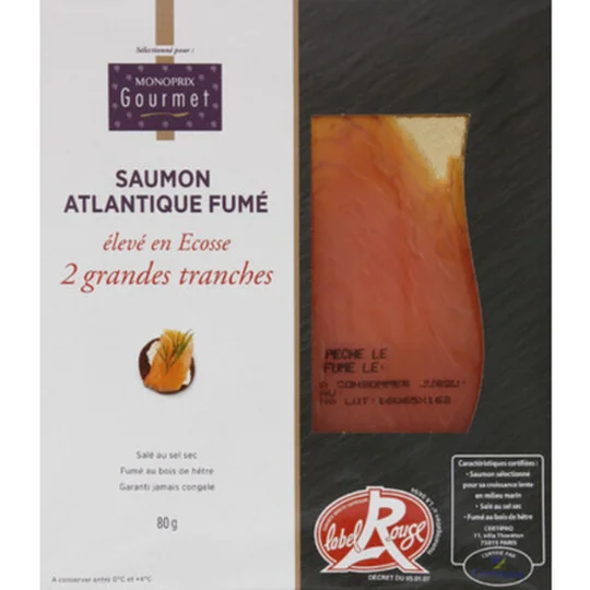 Saumon fumé Label rouge