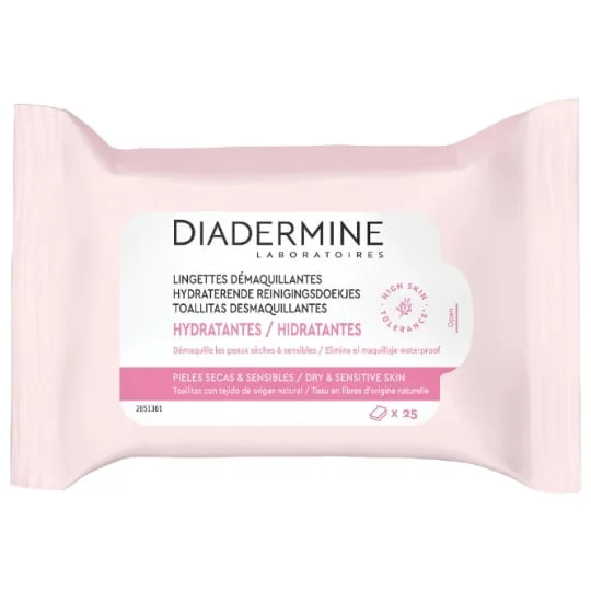 Lingettes démaquillantes hydratantes visage & yeux
