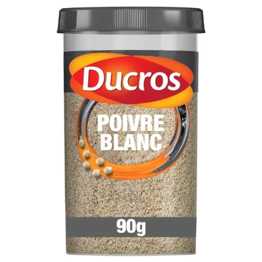 Poivre blanc moulu