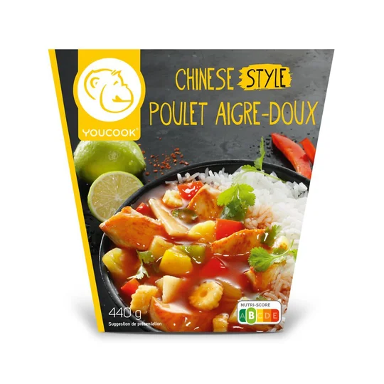Plat cuisiné Chinese Style Poulet aigre doux