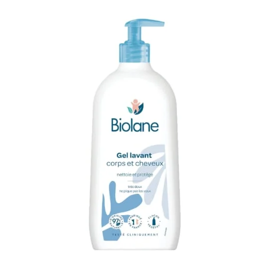 Gel douche Surgras, corps et cheveux du nourrisson
